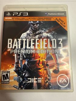 Battlefield 3 Premium Edition – PS3 – $4