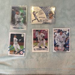 Aaron Judge Baseball Cards 