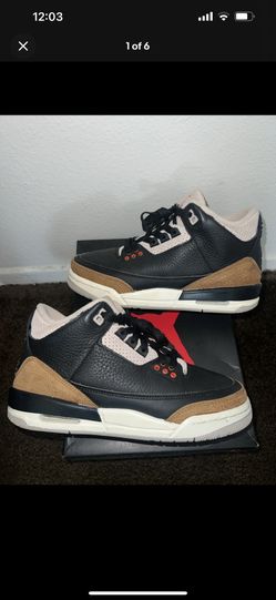Jordan 3 Black Desert Elephant 5.5Y