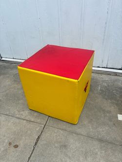 Foam Plyo Box Yellow and Red 120 OBO