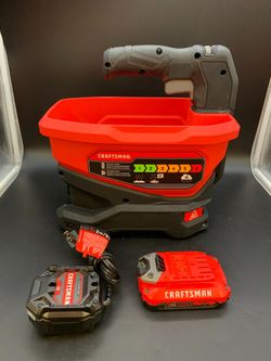Craftsman seeder spreader #35864