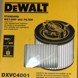 DeWalt Wet/Dry Vac Filter DXVC4001