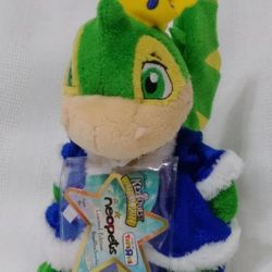 NWT NEW Neopets Royal Boy Scorchio Jakks Pacific KeyQuest Virtual Code Plush Doll