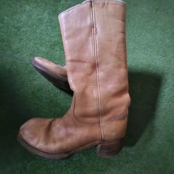 Frye,all leather boots,size 10