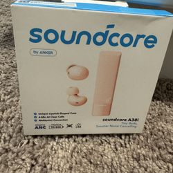 Soundcore A30i by Anker, Smart Noise Cancelling Earbuds, Lipstick-Shaped Stylish Design, Tiny, Lightweight Comfort, Clear Sound, IP54, 15H Playtime in