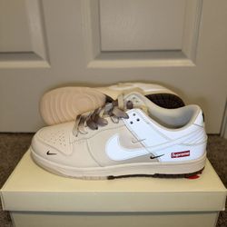 Unreleased Supreme Nike Milk/Coffee soles