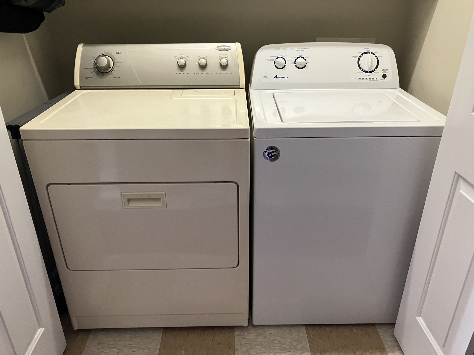 Washer & Dryer