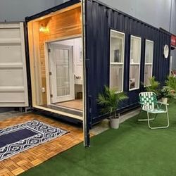 Custom Container She-shed tiny home shed