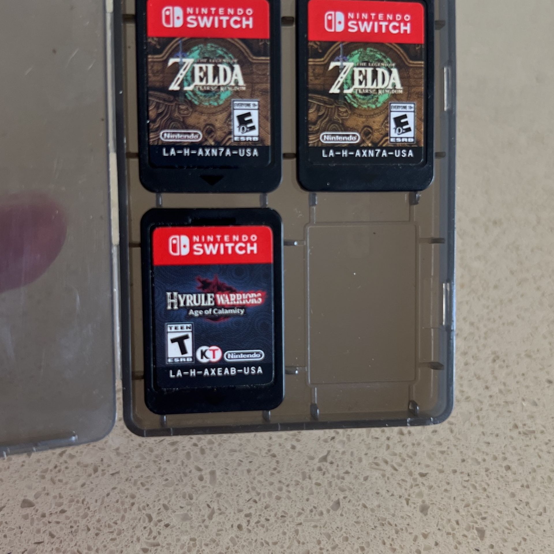 Nintendo Switch Games Used No Case 