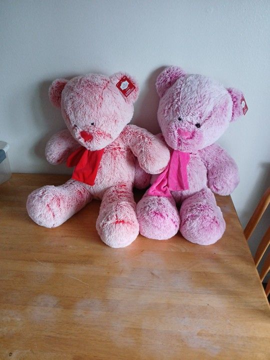 Two Big Teddy Bears
