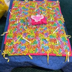 Handmade Heirloom Baby Quilt