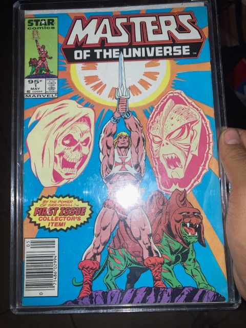 Masters Of Universe #1 Marvel Star HE-MAN Skeletor 1986 Canadian VARIANT