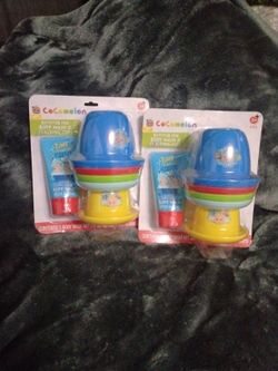 Cocomelon Bathtub Fun Body Wash And  Stacking Cups