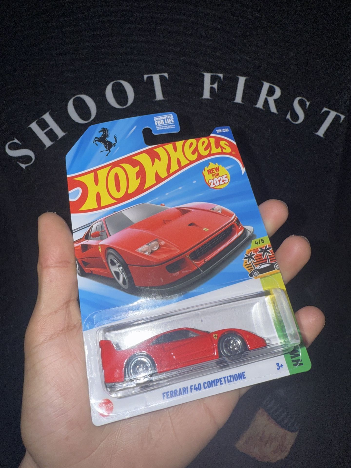 HOT WHEELS 🔥🔥 2025 K Case Ferrari F40 Red HW Exotics 4/5