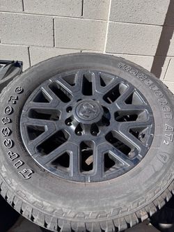 2026 Ram 2500 wheels and tires