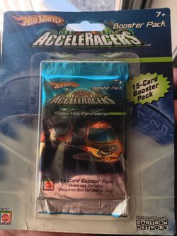 HOT WHEELS ACCELERACERS BOOSTER PACK UNOPENED