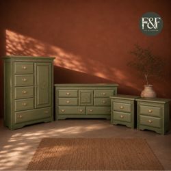 Olive Dresser Bundle Set