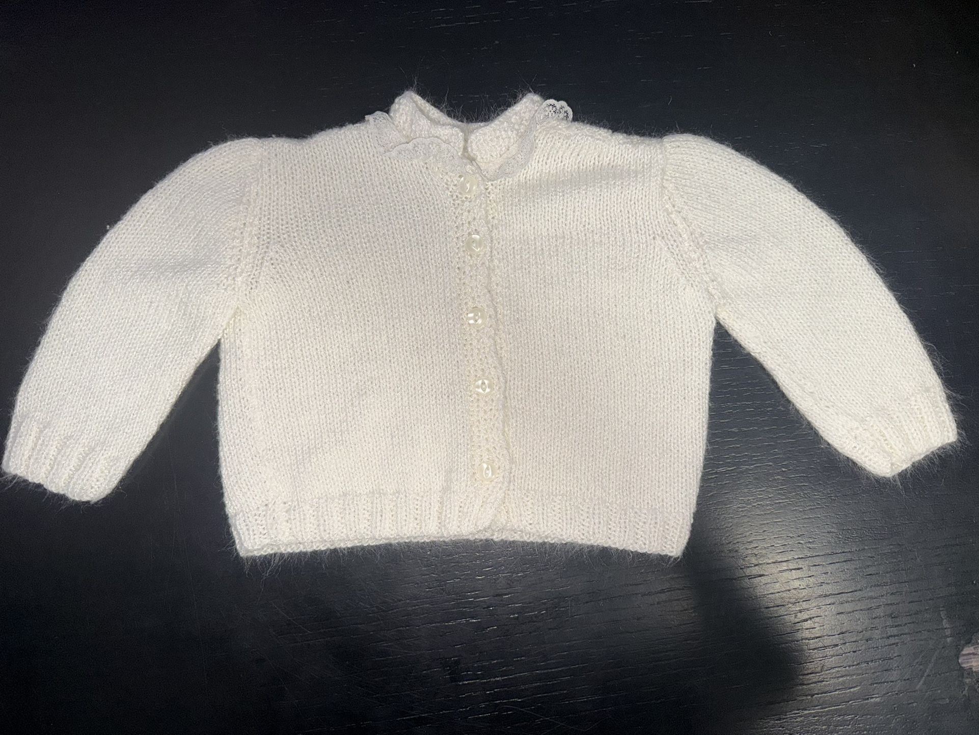 Infant Baby Girl Cardigan Button Down Knit