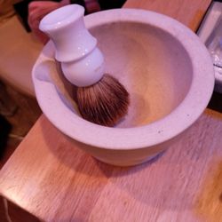 Purchased Never Used Shave Bowl And Brush 