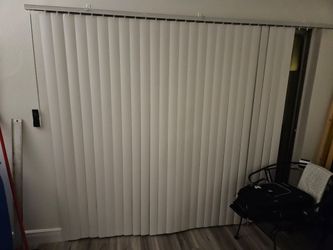 Siding door wimdow blinds