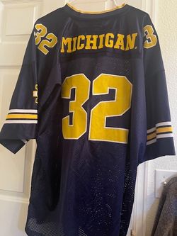 Go BLUE! Field Quality-Michigan Wolverines #32 Football Jersey