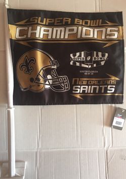 New Orleans Saints Car Flag