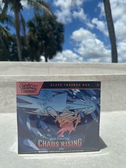 Factory Sealed Chaos Rising Elite Trainer Box