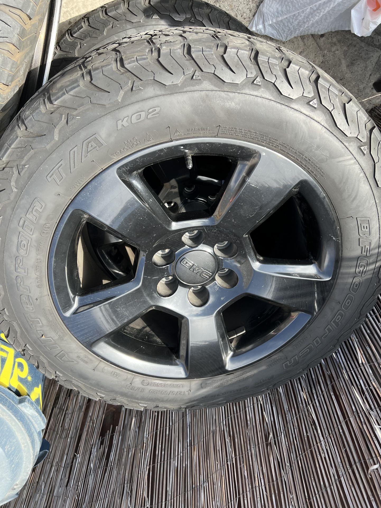 GMC 6 Lug Rims/Tires