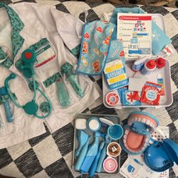 Melissa And Doug Doctor And Dentist Kits