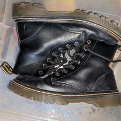 Doc Martens Boots Black Size 6 