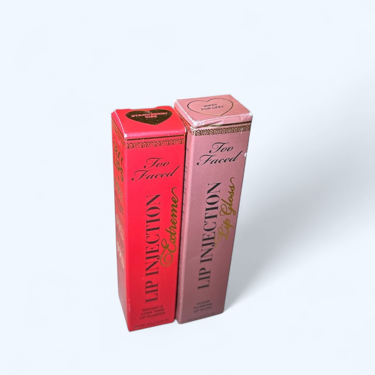 Too Faced Lip Injection Extreme Long Term Lip Plumper & Lip Injection Power Plumping Lip Gloss