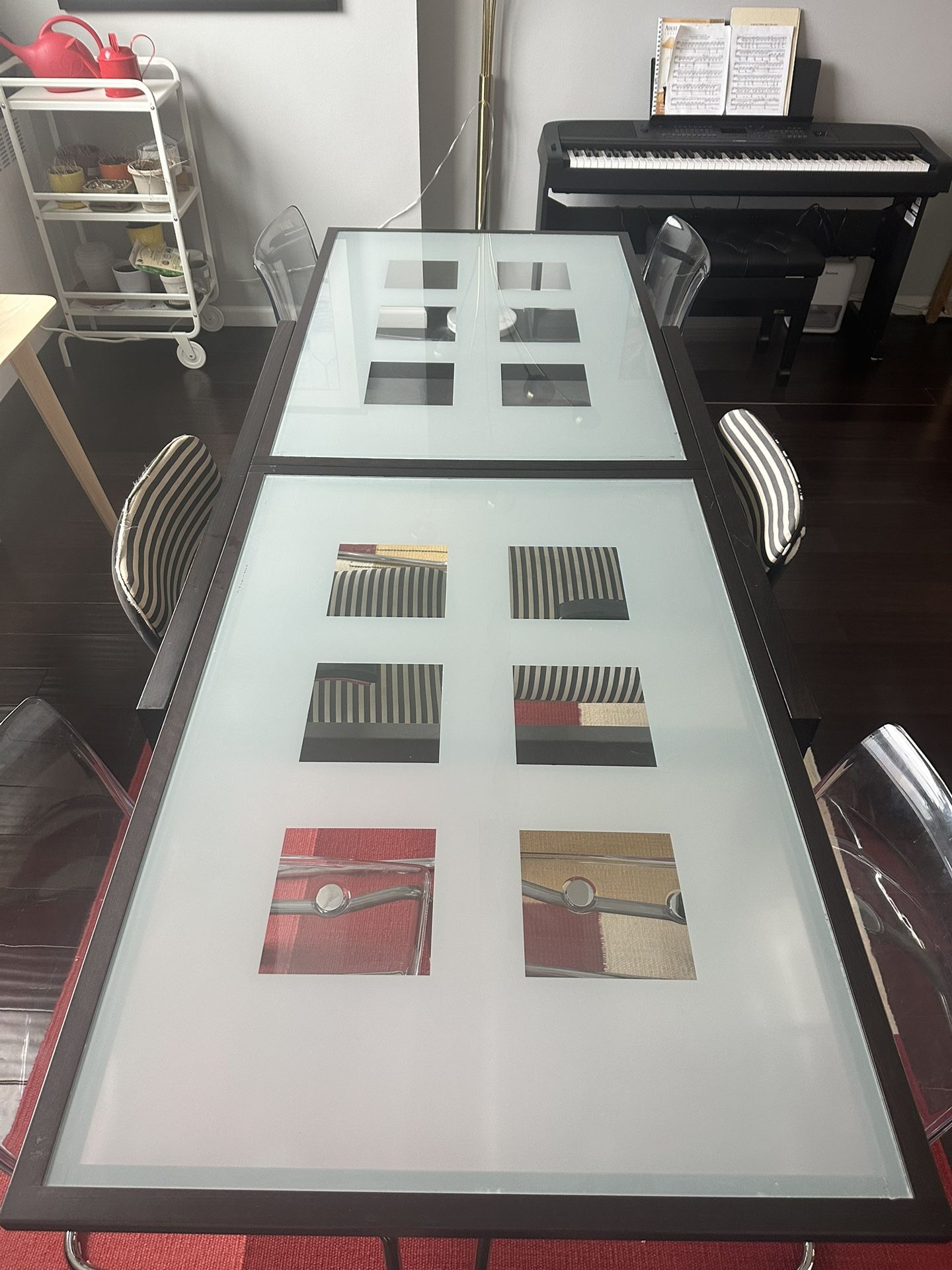 Modern Glass Table by Calligaris