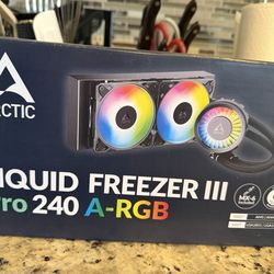 🔥 NEW ARCTIC Liquid Freezer III Pro 240 A-RGB CPU Liquid Cooler – Gaming PC RGB – Intel/AMD