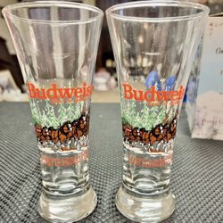 1989 Budweiser Clydesdales Glasses Lot 2