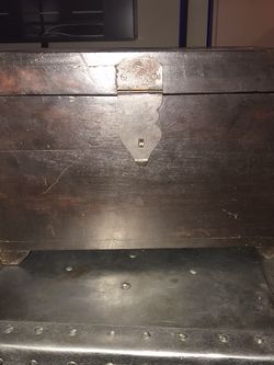 Sarreid, Ltd. Dark Wood Storage Box