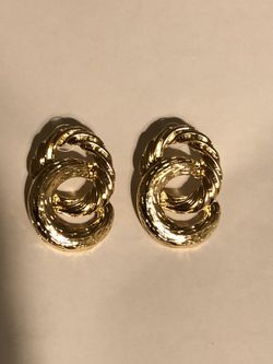 Gold Plated Earrings 