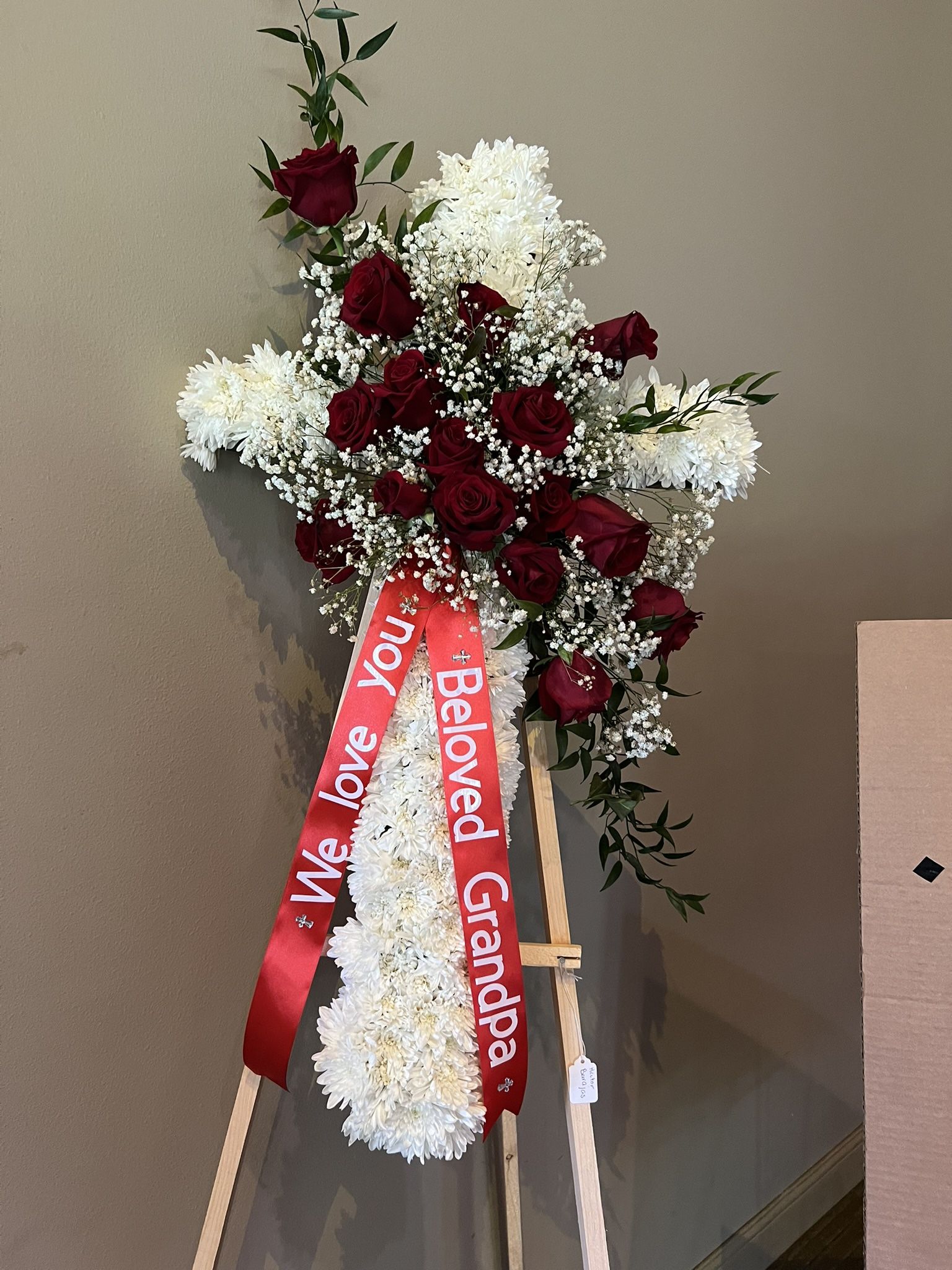 4 Pcs Funeral Flowers Special 