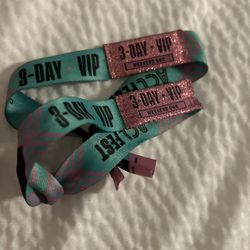 ACL VIP Wristbands For Sale 