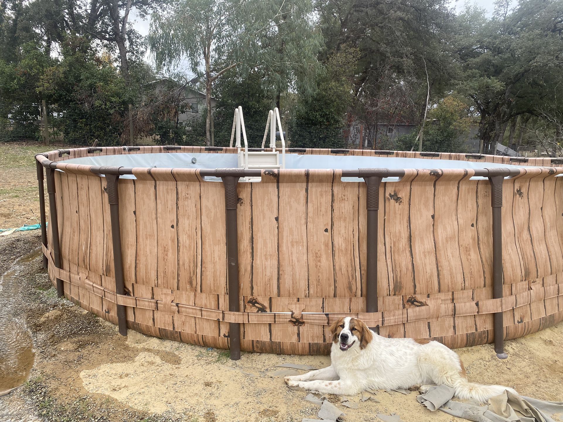 22’x52” Coleman Power Steel Pool