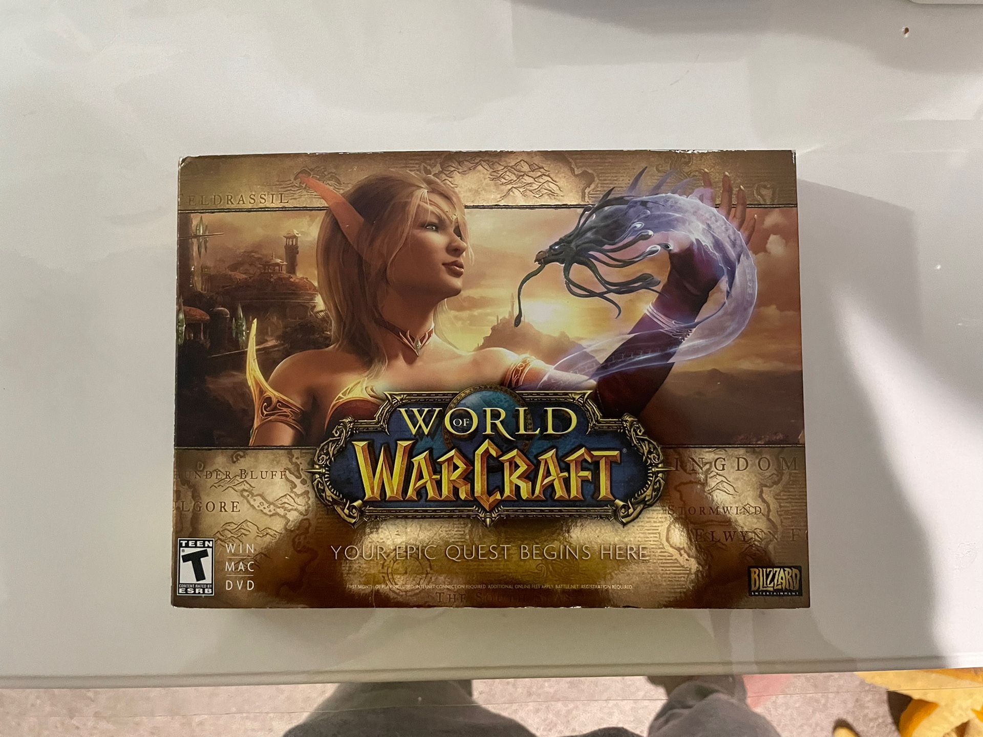 WORLD OF WARCRAFT Win/Mac/Dvd Edition SEALED BRAND NEW