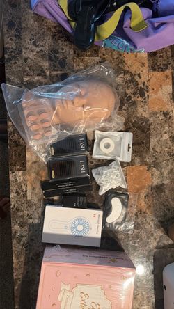 2 Lash Extension Training Kits with Mannequin Head