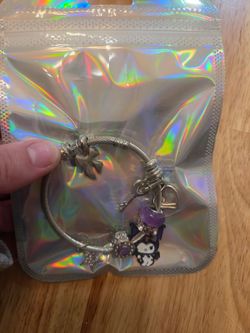 Kuromi charm bracelets