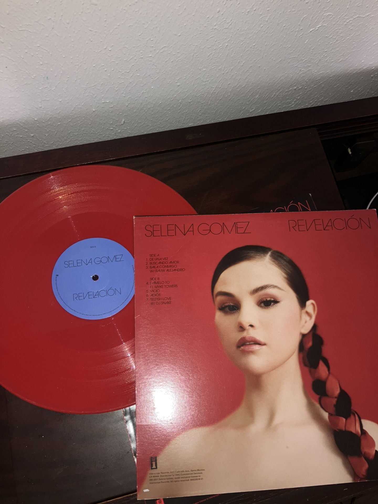 Revelacion by Selena Gomez vinyl record