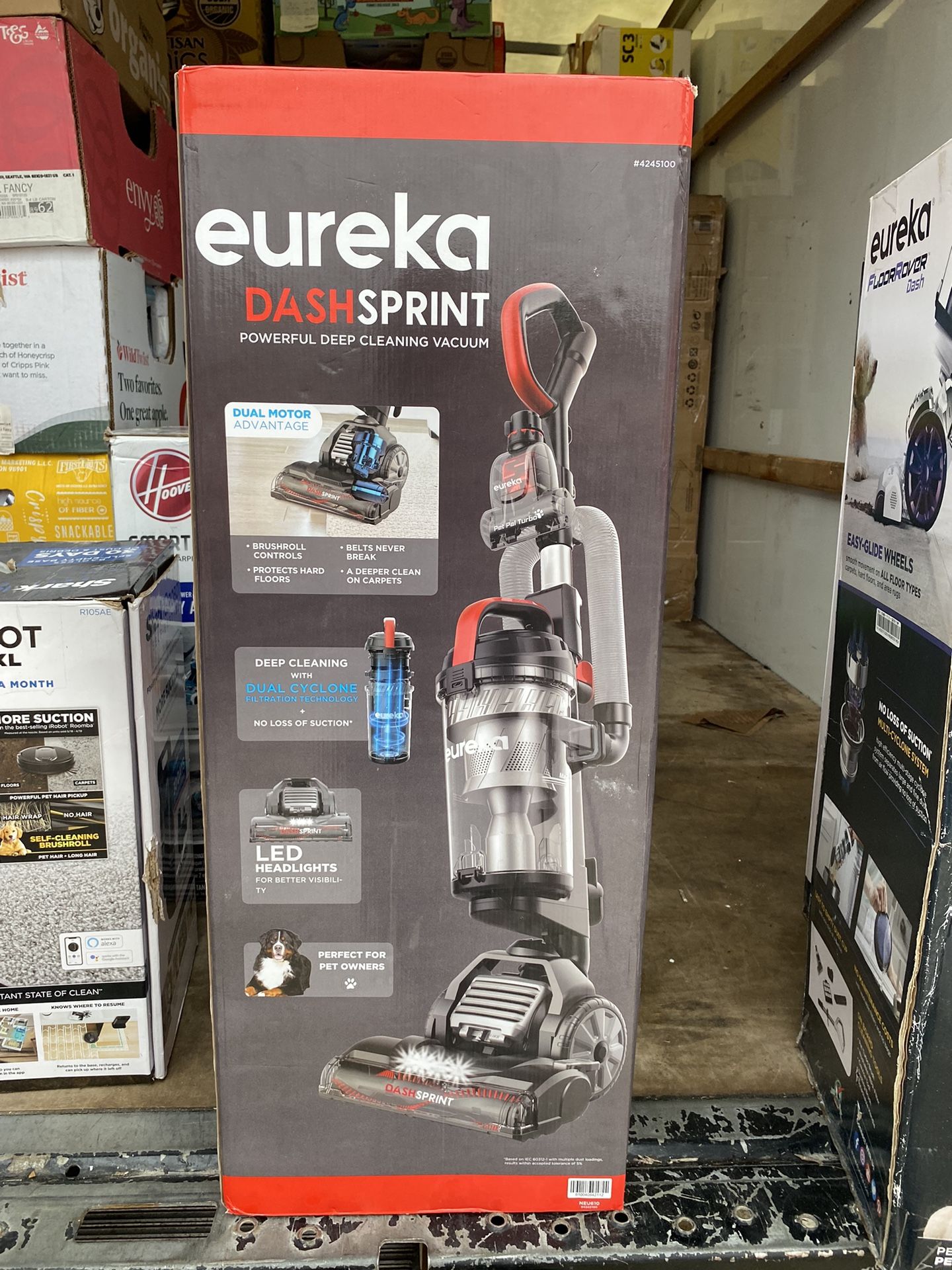 Vacuum In Box. Great For Pet Owners