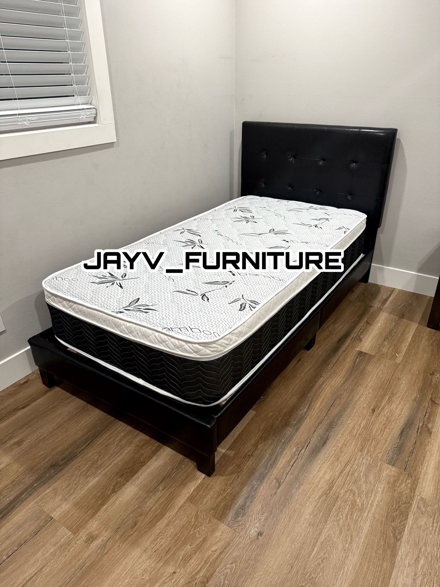 New Twin Bed Frame With Mattress