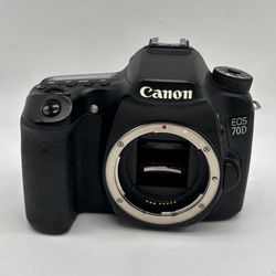 Canon EOS 70D 20.2MP Digital SLR DSLR Camera