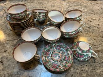 Very Fine China Cups And Saucers