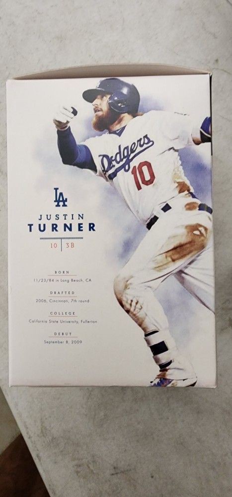 Los Angeles Dodgers Justin Turner Chia