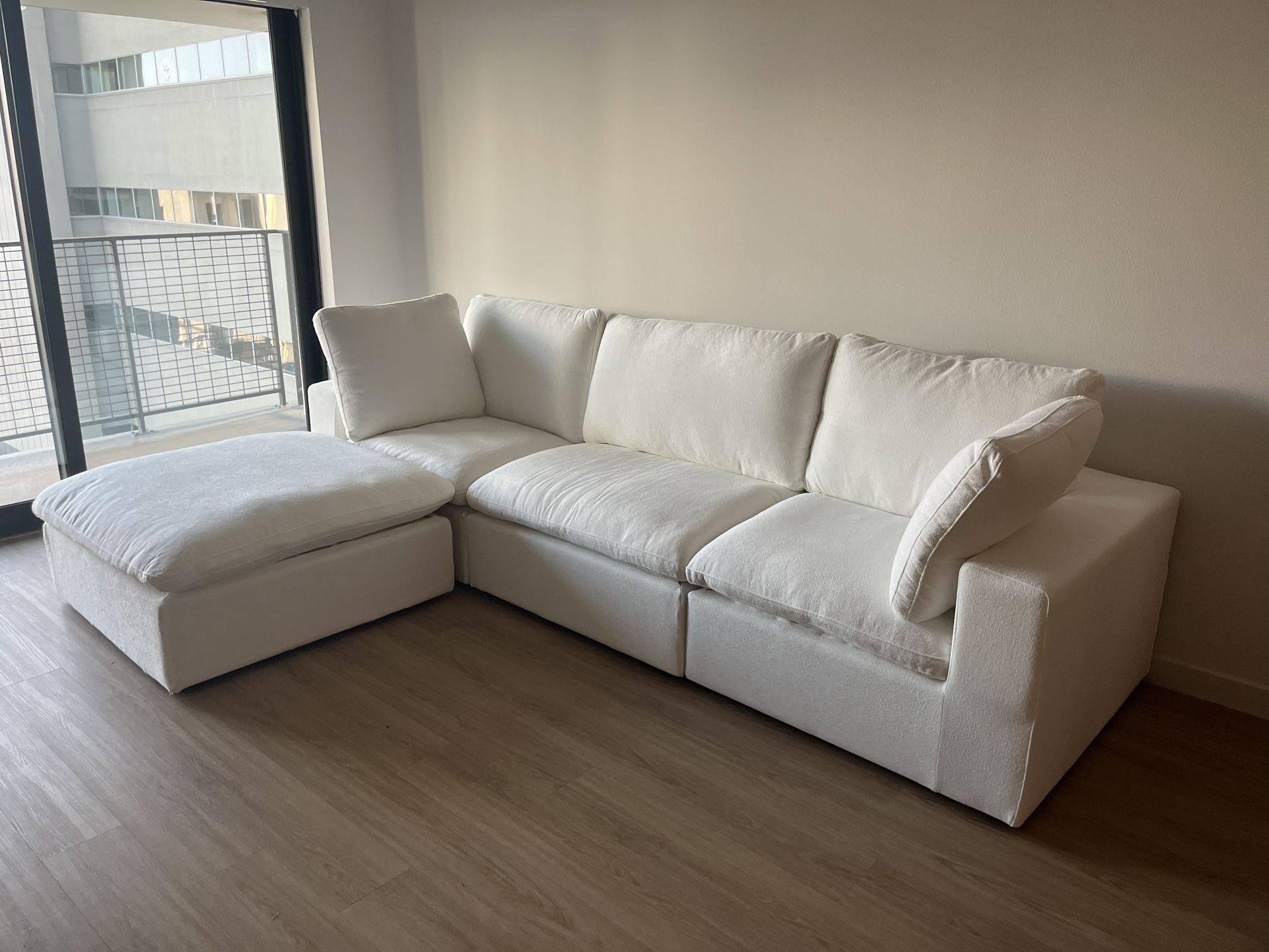 New White Cloud Sectional Couch