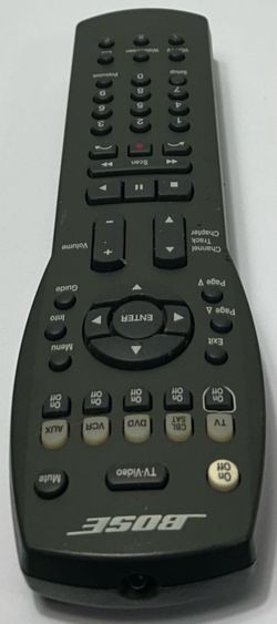 Genuine Bose AV321 AV 3-2-1 Media Center Remote Control (#1360)